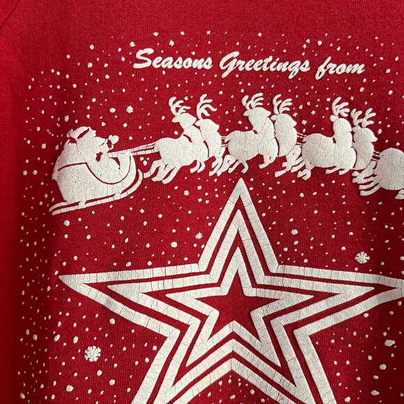 Vintage Crewneck Christmas Sweatshirt Size Large - Picture 3 of 9
